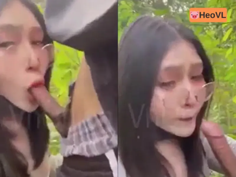 đi dã ngoại tiện xoạc con ghệ ở trong rừng